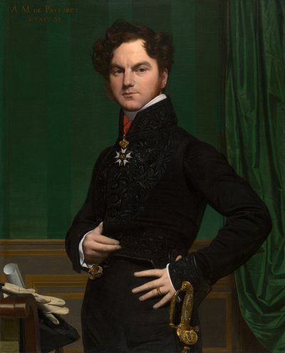 Amédée-David, el Conde de Pastoret de Jean Auguste Dominique Ingres