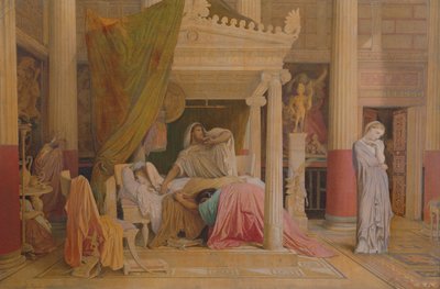 Antíoco y Estratonice, 1840 de Jean Auguste Dominique Ingres