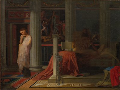 Antíoco y Estratonice, c. 1838 de Jean Auguste Dominique Ingres