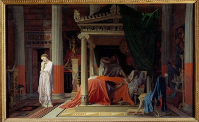 La enfermedad de Antíoco o Antíoco y Estratonice de Jean Auguste Dominique Ingres