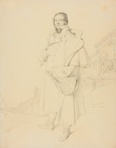 Charles François Mallet, Ingeniero de Caminos, Canales y Puertos de Jean Auguste Dominique Ingres