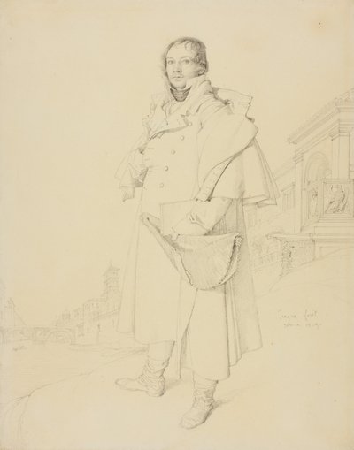 Charles François Mallet, Ingeniero Civil, 1809 de Jean Auguste Dominique Ingres