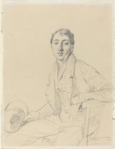 Dr. Louis Martinet de Jean Auguste Dominique Ingres
