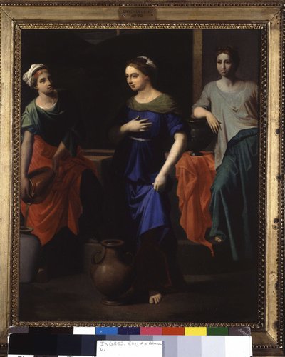 Eliezer y Rebeca de Jean Auguste Dominique Ingres