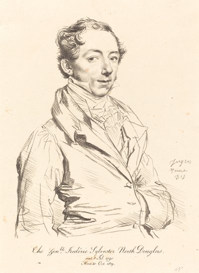 Frederic Sylvester Douglas de Jean Auguste Dominique Ingres