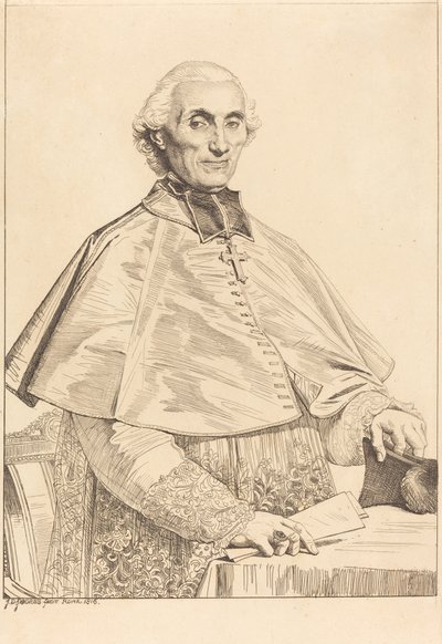 Gabriel Cortois de Pressigny de Jean Auguste Dominique Ingres