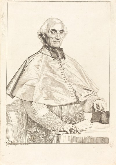 Gabriel Cortois de Pressigny de Jean Auguste Dominique Ingres