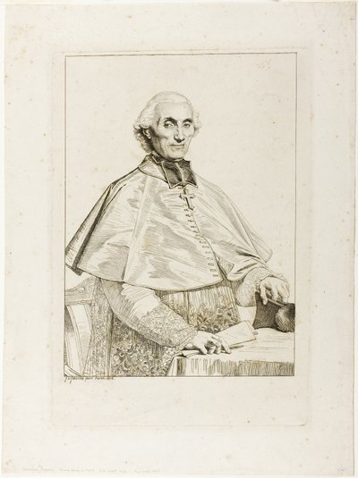 Gabriel Cortois de Pressigny de Jean Auguste Dominique Ingres