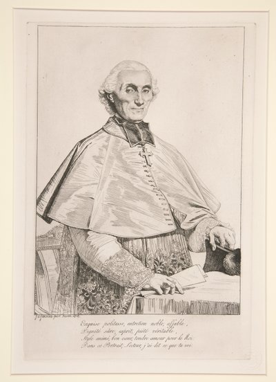 Gabriel Cortois de Pressigny de Jean Auguste Dominique Ingres