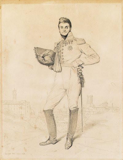 General Louis-Etienne Dulong de Rosnay de Jean Auguste Dominique Ingres