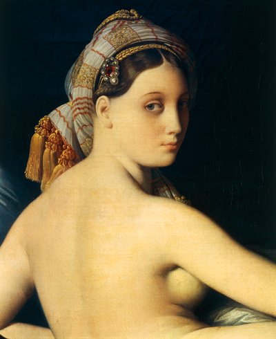 La Gran Odalisca de Jean Auguste Dominique Ingres