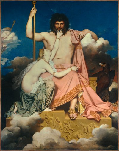 Júpiter y Tetis de Jean Auguste Dominique Ingres