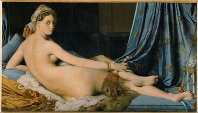 La Grande Odalisque - La Gran Odalisca ... de Jean Auguste Dominique Ingres