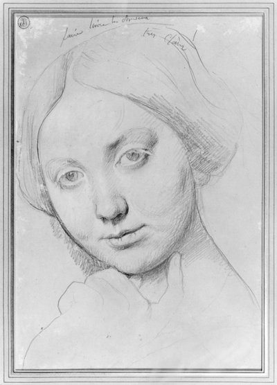 Louise de Broglie, Condesa de Haussonville, c.1842 de Jean Auguste Dominique Ingres
