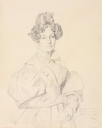 Madame Désiré Raoul-Rochette de Jean Auguste Dominique Ingres