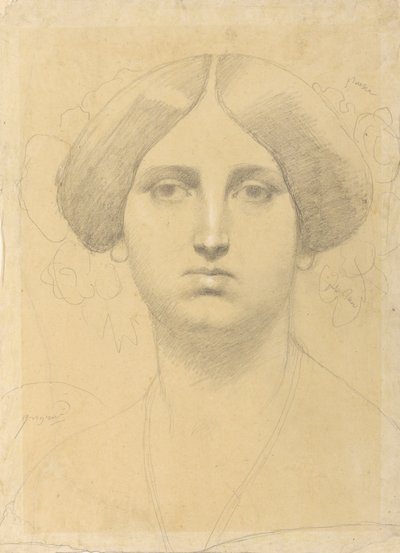 Sra. Moitessier de Jean Auguste Dominique Ingres