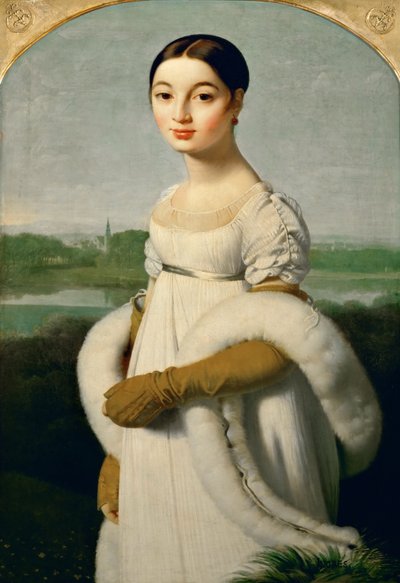 Mademoiselle Caroline Rivière de Jean Auguste Dominique Ingres