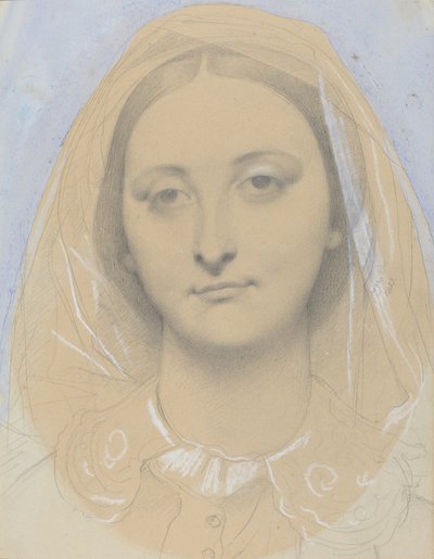 Mademoiselle Mary de Borderieux(?) de Jean Auguste Dominique Ingres