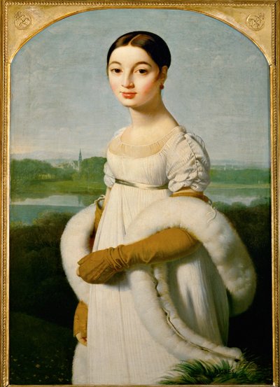 Mlle Caroline Riviere ... de Jean Auguste Dominique Ingres