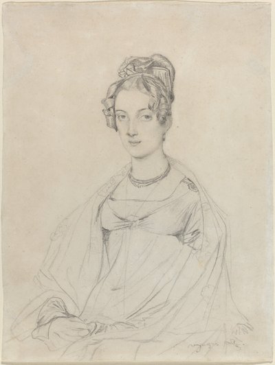 Sra. Edward Dodwell de Jean Auguste Dominique Ingres