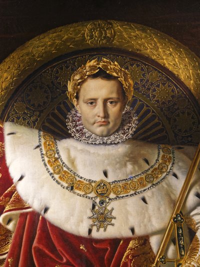 Napoleón I en el trono imperial de Jean Auguste Dominique Ingres