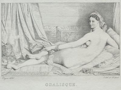 Odalisca de Jean Auguste Dominique Ingres