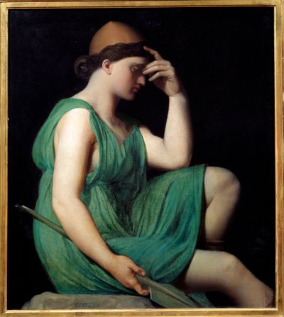 Odisea. Estudio para la Apoteosis de Homero de Jean Auguste Dominique Ingres