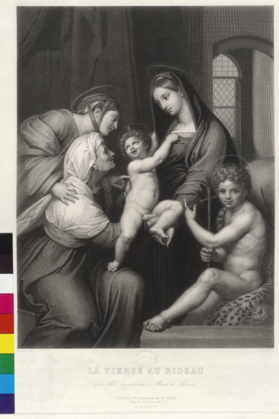Pintura de Rafael Santi Madonna dell