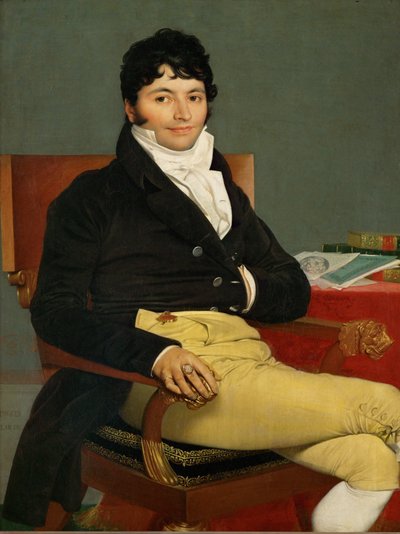 Philibert Riviere, maestro de peticiones en el Consejo del Rey ... de Jean Auguste Dominique Ingres
