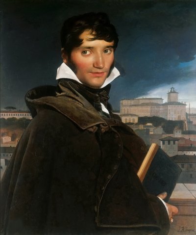 Retrato de François-Marius Granet 1775-1849 de Jean Auguste Dominique Ingres