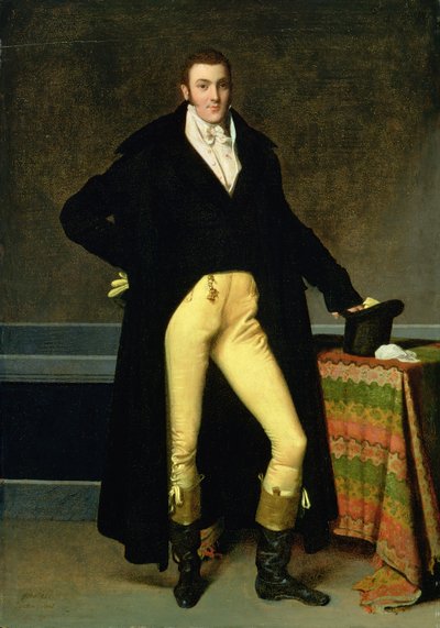 Retrato de Joseph-Antoine de Nogent, 1815 de Jean Auguste Dominique Ingres