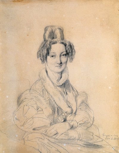 Retrato de Madame Hittorff de Jean Auguste Dominique Ingres