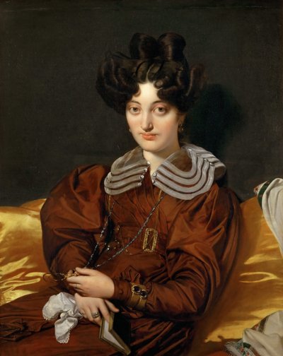 Retrato de Madame Marcotte de Sainte-Marie de Jean Auguste Dominique Ingres