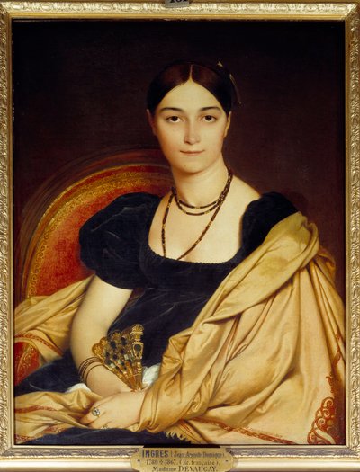 Retrato de Madame de Vaucay (o Devaucay) de soltera de Nittis de Jean Auguste Dominique Ingres