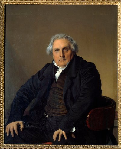 Retrato de Monsieur Louis Francois Bertin (1766-1841) llamado Bertin l