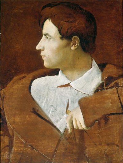 Retrato del arquitecto Jean-Baptiste Desdéban 1781-1833, c. 1810 de Jean Auguste Dominique Ingres