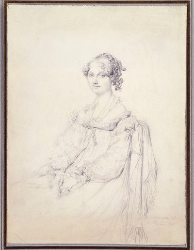 Retrato de la Hon. Sra. Fleetwood Pellew de Jean Auguste Dominique Ingres