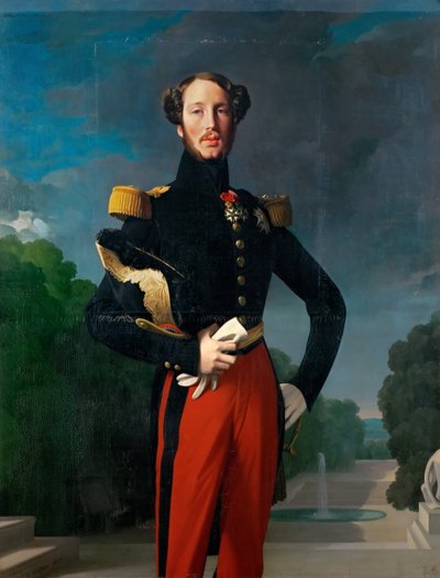 Príncipe Fernando Felipe, Duque de Orleans 1810-1842 de Jean Auguste Dominique Ingres