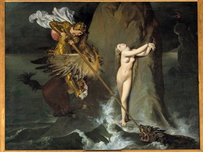 Roger liberando a Angélica de Jean Auguste Dominique Ingres