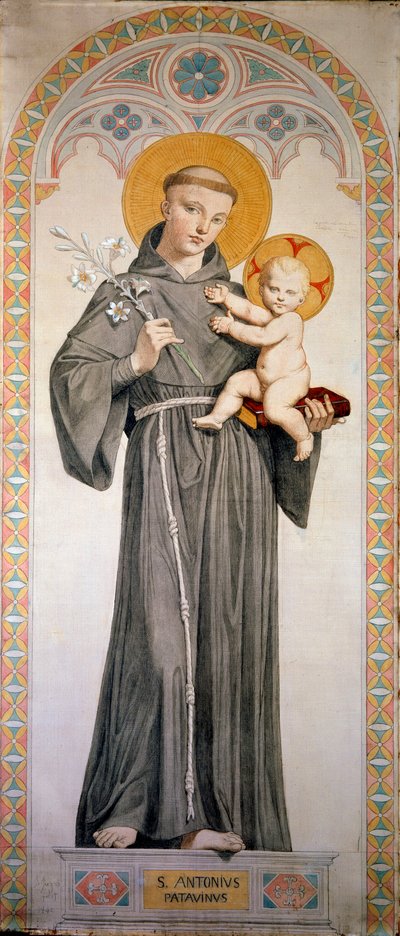 San Antonio de Padua de Jean Auguste Dominique Ingres