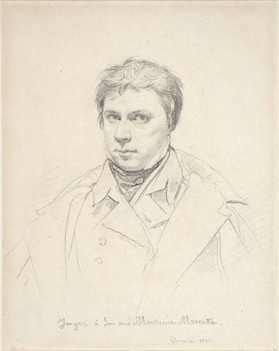 Autorretrato de Jean Auguste Dominique Ingres
