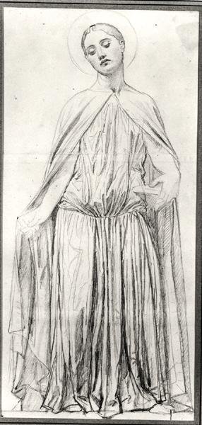 Santa Adelaida, 1842 de Jean Auguste Dominique Ingres