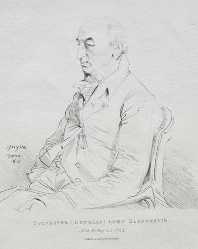 Sylvester Lord Glenbervie de Jean Auguste Dominique Ingres