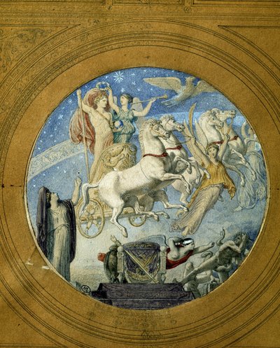 La apoteosis de Napoleón I de Jean Auguste Dominique Ingres