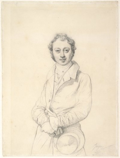 El arqueólogo Désiré-Raoul Rochette de Jean Auguste Dominique Ingres