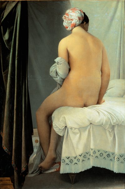 El Bañista, conocido como el Bañista de Valpincon de Jean Auguste Dominique Ingres