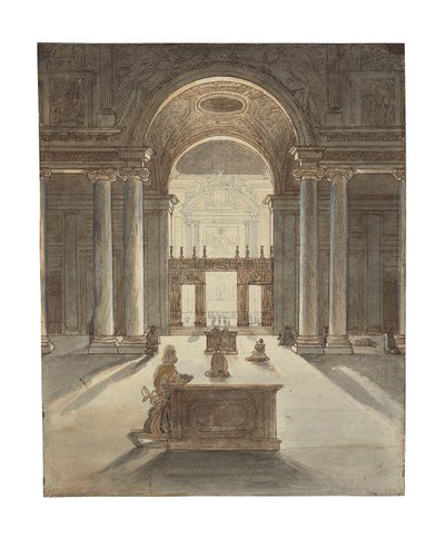 Capilla Borghese de Santa María la Mayor (Roma) de Jean Auguste Dominique Ingres