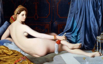 La Gran Odalisca de Jean Auguste Dominique Ingres
