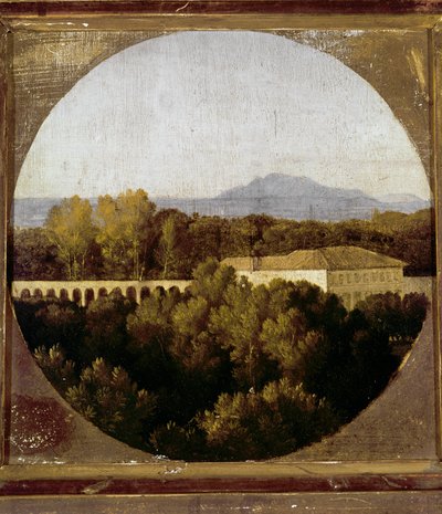 La Orangerie de Villa Borghese en Roma de Jean Auguste Dominique Ingres