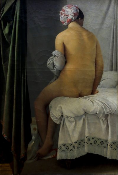 El bañista (el bañista de Valpiçon) de Jean Auguste Dominique Ingres